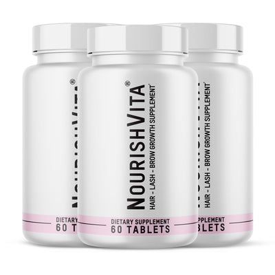 Hair, Lash & Brow Growth Vitamin Pills