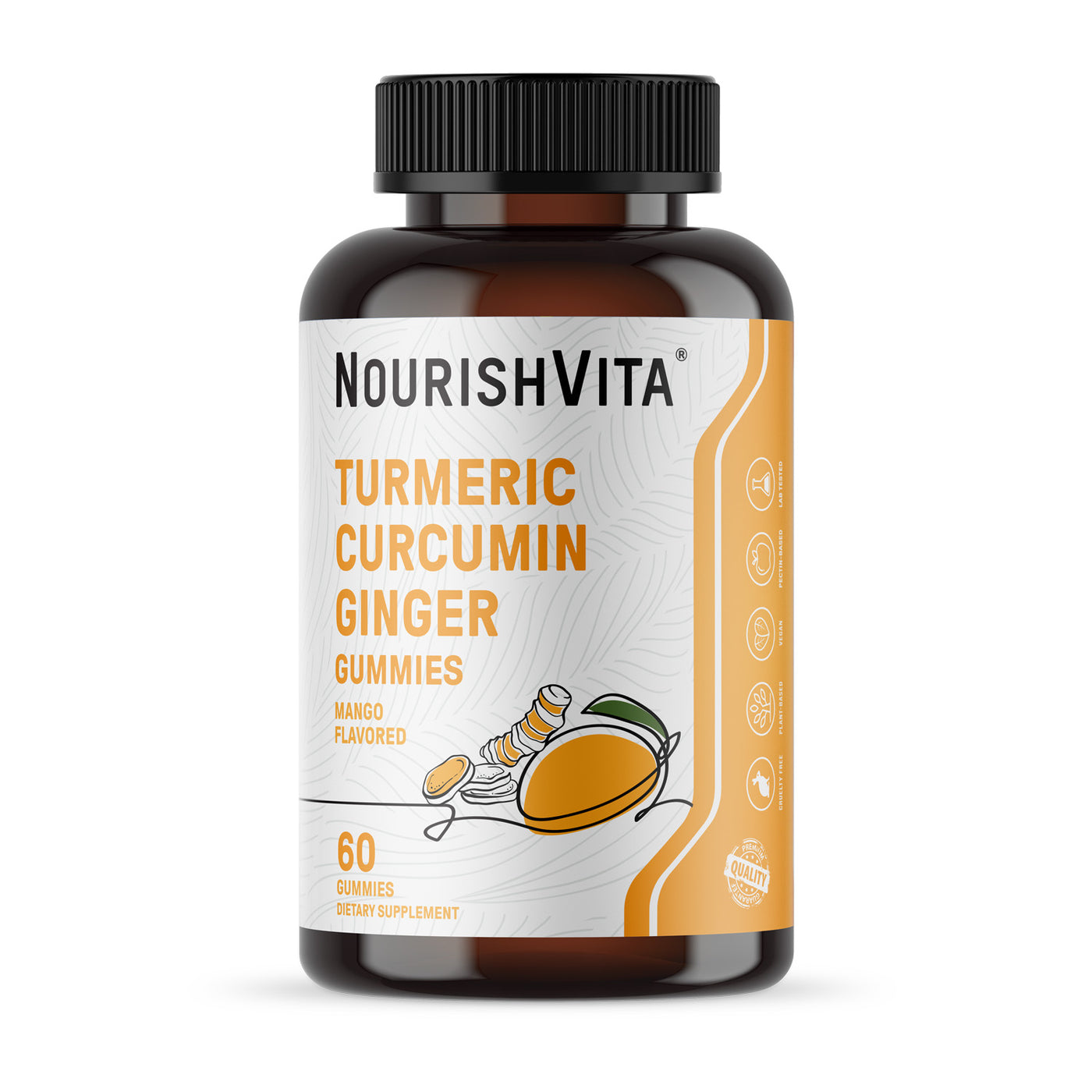 Turmeric, Curcumin & Ginger Gummies